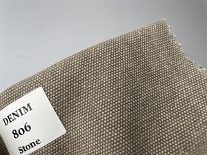 Møbel denim - kraftig møbelkanvas i mørk sand